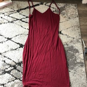 Open Back Mini Dress